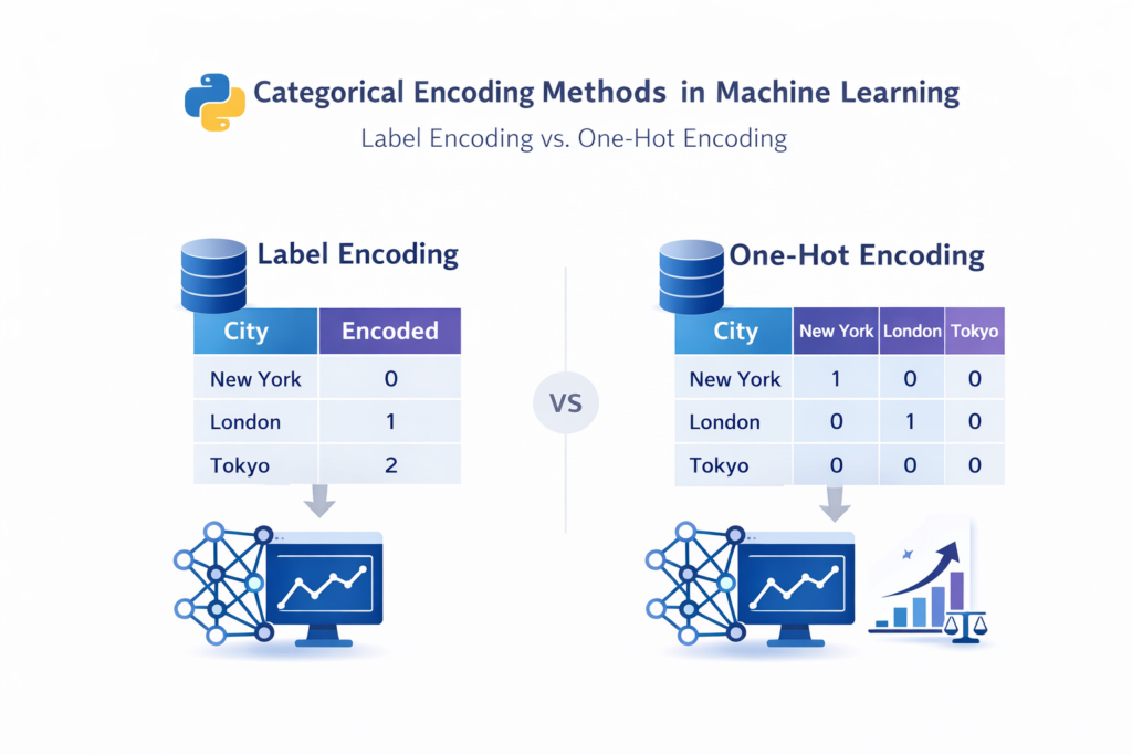 Label encoding vs one hot encoding feature engineering techniques in Python
